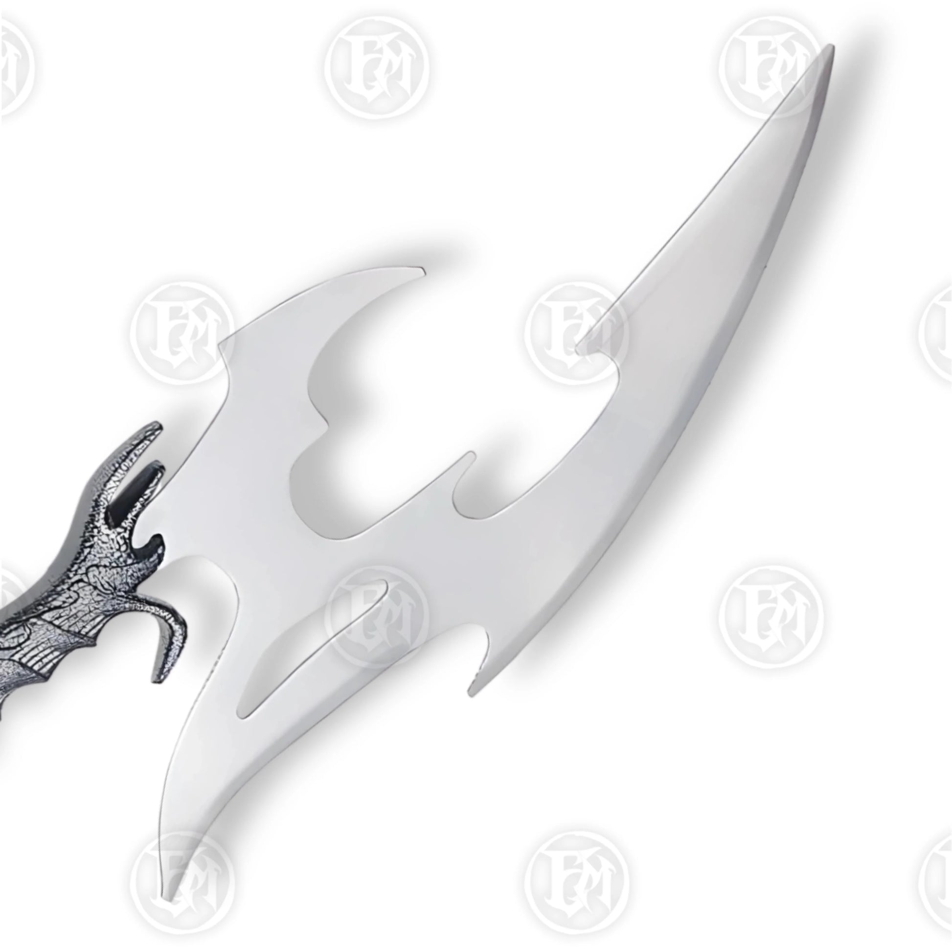 Premium Star Trek Klingon Bat’leth Valdris Blade Replica with stainless steel.