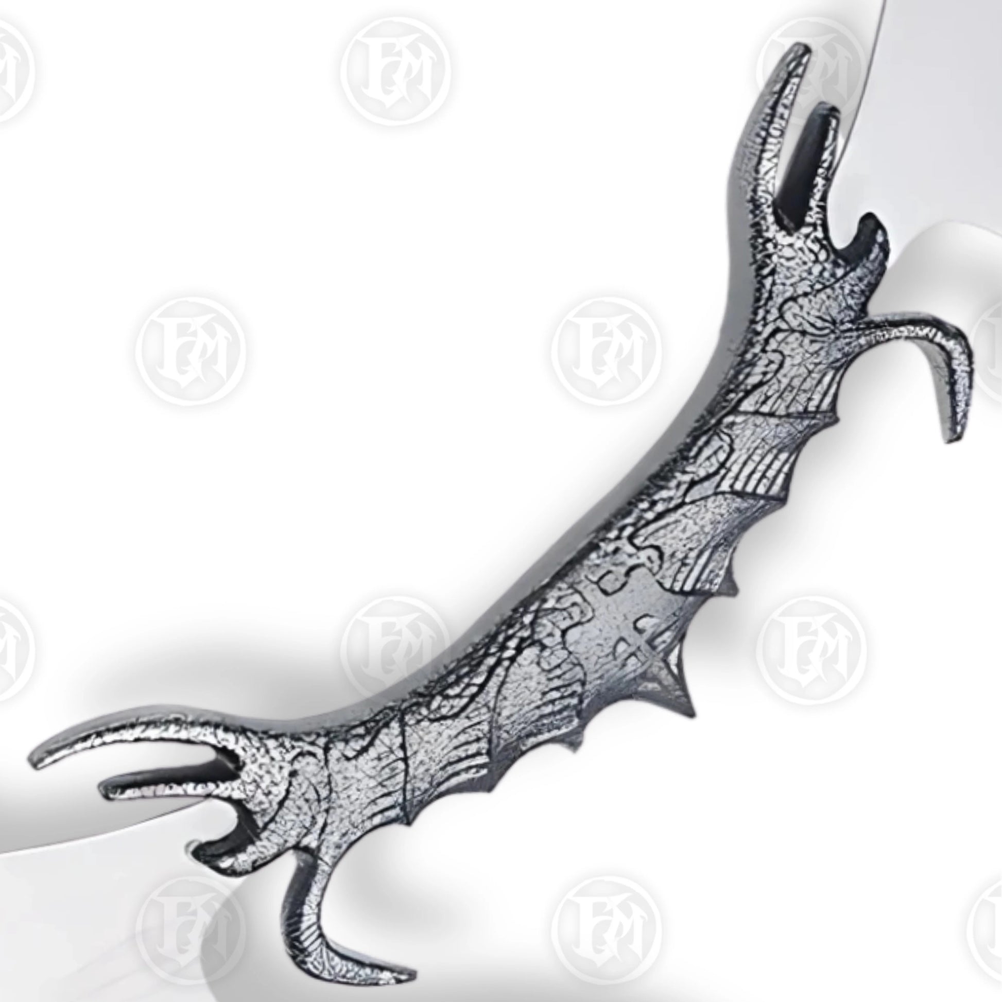 Premium Star Trek Klingon Bat’leth Valdris Blade Replica with stainless steel.