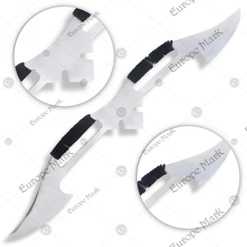 Premium Star Trek Medieval Klingon Bat'leth Replica with stainless steel blade.