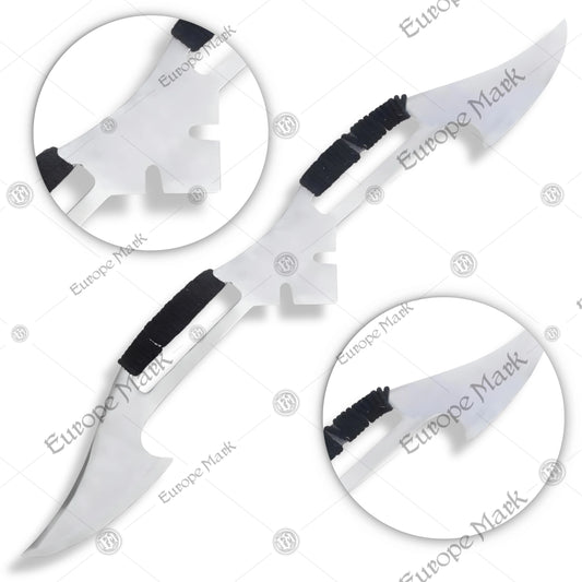 Premium Star Trek Medieval Klingon Bat'leth Replica with stainless steel blade.