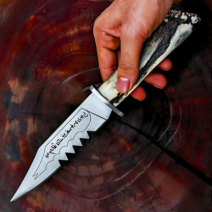 Premium Supernatural Ruby’s Demon Hunter Knife Replica with Ebony Stand