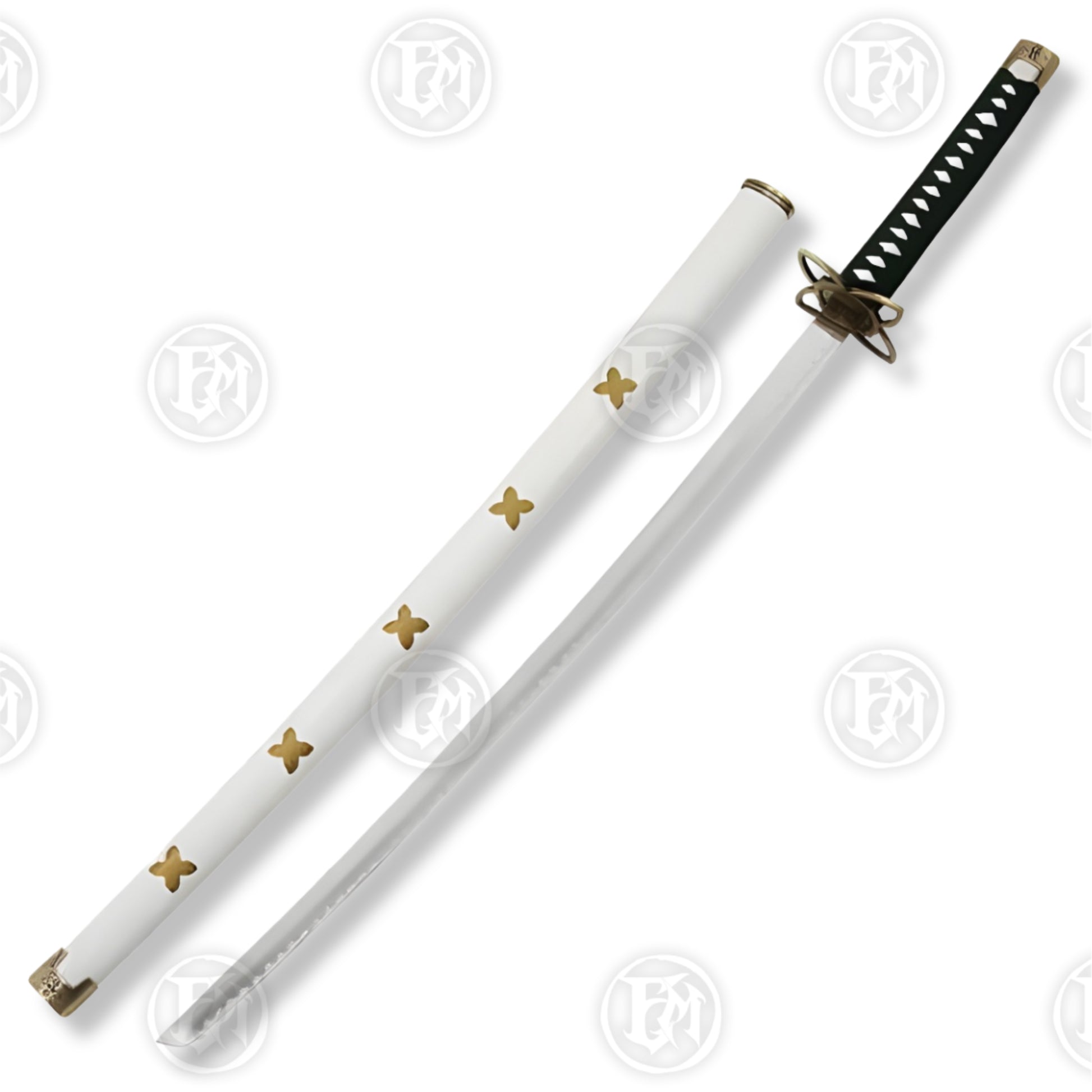 Premium Tashigi Shigure One Piece Katana Replica with stainless steel blade.