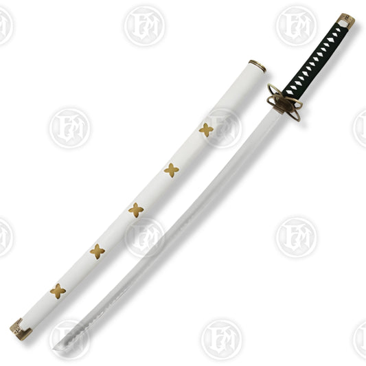 Premium Tashigi Shigure One Piece Katana Replica with stainless steel blade.
