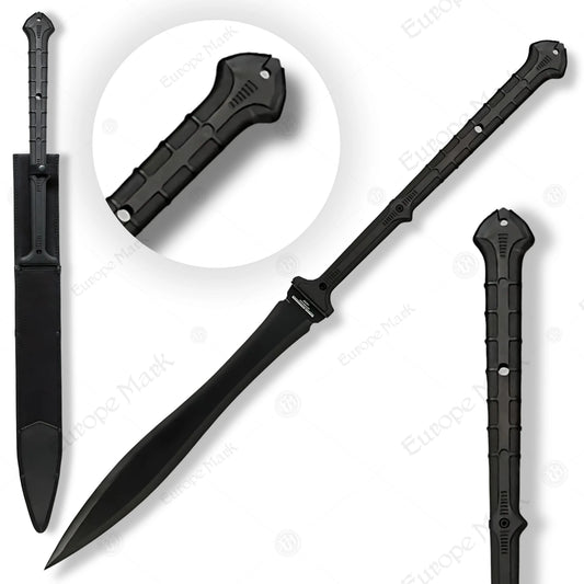 Premium Thai Gladius Sword Cosplay Replica with Oak Stand