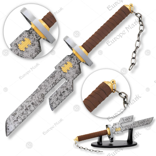 Premium Toji Fushiguro Jujutsu Kaisen Sword Replica with Ebony Plaque