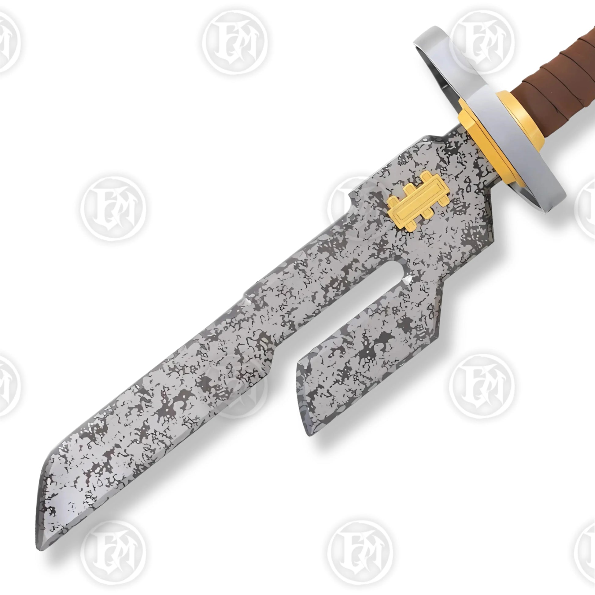 Premium Toji Fushiguro Jujutsu Kaisen Sword Replica with Ebony Plaque