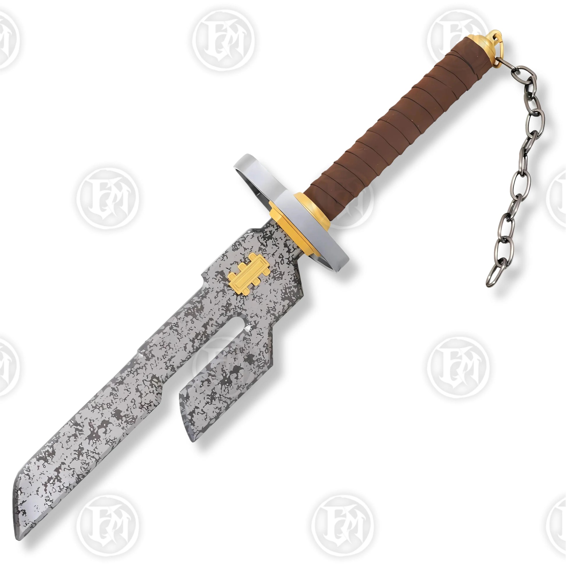 Premium Toji Fushiguro Jujutsu Kaisen Sword Replica with Ebony Plaque