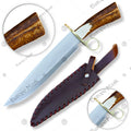 Premium Tombstone Billy Clanton Bowie Knife Replica with 1095 carbon steel.