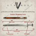 Valhalla Wooden Damascus Viking Sword