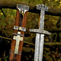 Valhalla Wooden Damascus Viking Sword