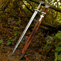 Valhalla Wooden Damascus Viking Sword