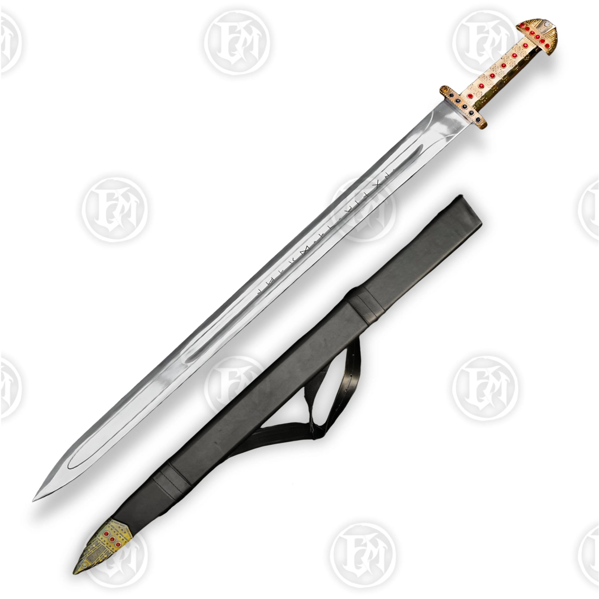 Viking Gold Edition Sword Replica – King Ragnar Lothbrok's Blade