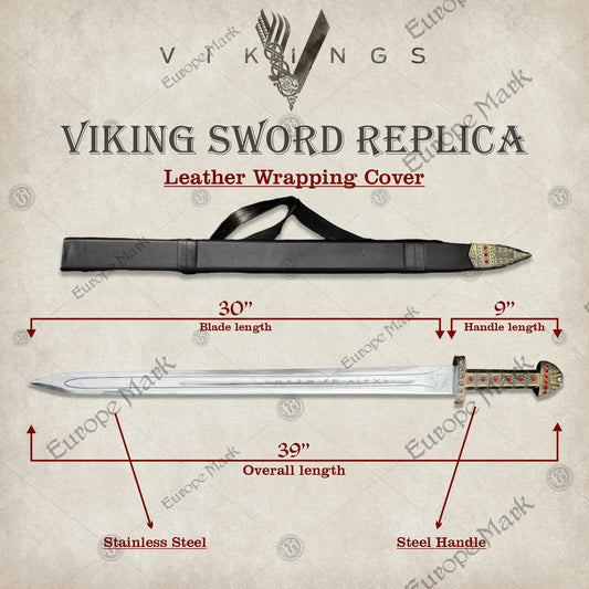 Viking Sword Replica – King Ragnar Lothbrok's Blade